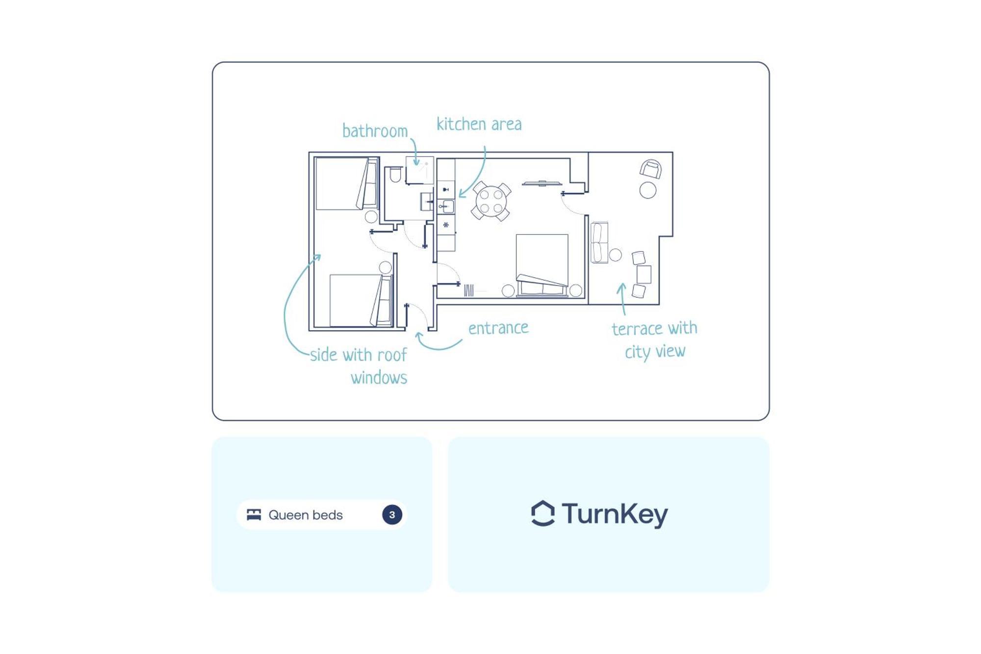 Turnkey I Angelo Roma Apartments Prága Szoba fotó